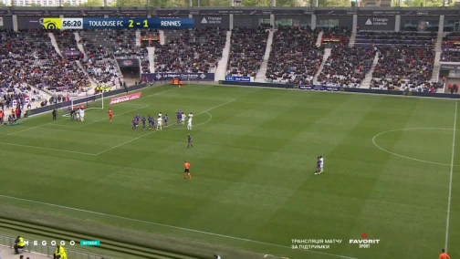 35 тур. Тулуза — Ренн 2:2. Обзор матча
