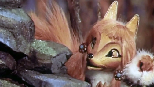 Росомаха и лисица