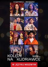 Kolędy na Kudriawce (w języku migowym) — plakat