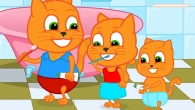 Cats Family in English - Super Smile Animation