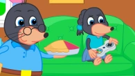 Benny Mole and Friends - Gamer Sister Cartoon for Kids