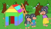 Benny Mole and Friends - Rainbow House Cartoon for Kids