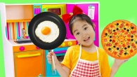 Boram and new Cooking Toys