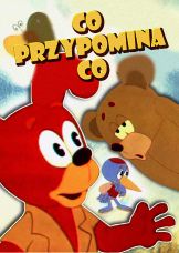 Co przypomina co — plakat