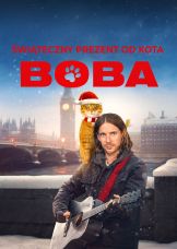 Świąteczny prezent od kota Boba — plakat