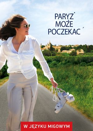 Paryż może poczekać (w języku migowym) — plakat