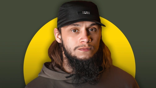 Andrij "Fighter" Khokhlov, wojownik w kompanii "Gonor"