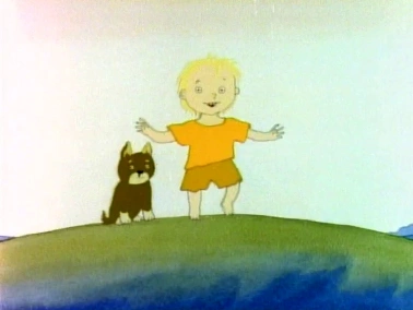 Як лляне поле почало цвісти