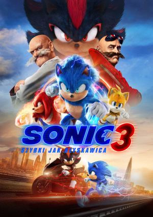 Sonic 3: Szybki jak błyskawica — plakat