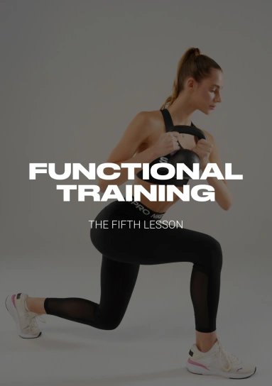 Functional training. The fifth lesson